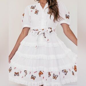 Painted Butterfly Lady
Dress